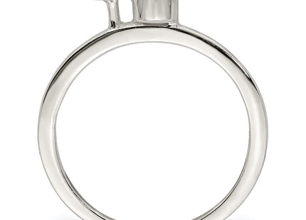 Sterling Silver Rings Style QR5974 - Classique Jewelry Inc.