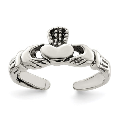 Sterling silver claddagh ring