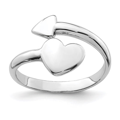 Sterling silver heart ring