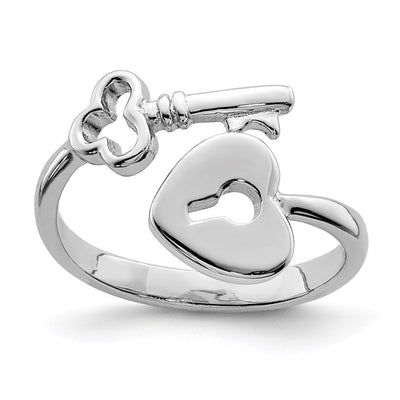 Sterling silver heart ring