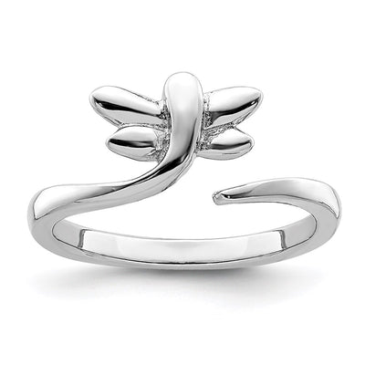 Sterling silver dragonfly ring