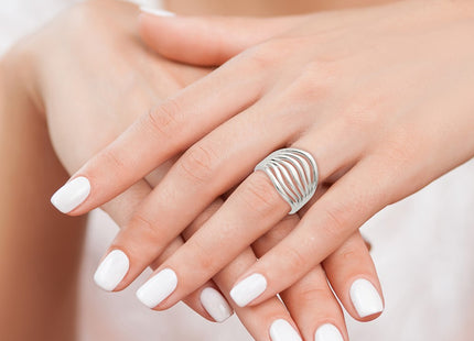 Sterling Silver Rings Style QR6074 - Classique Jewelry Inc.