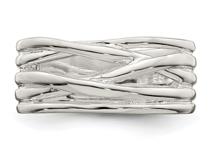Sterling Silver Rings Style QR6079 - Classique Jewelry Inc.