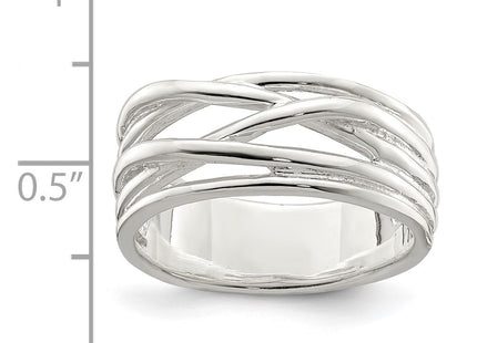 Sterling Silver Rings Style QR6079 - Classique Jewelry Inc.