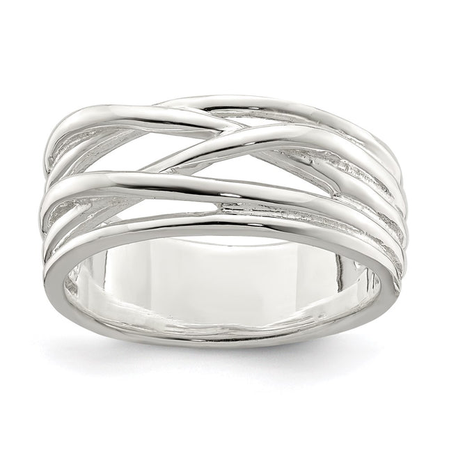 Sterling Silver Rings Style QR6079 - Classique Jewelry Inc.