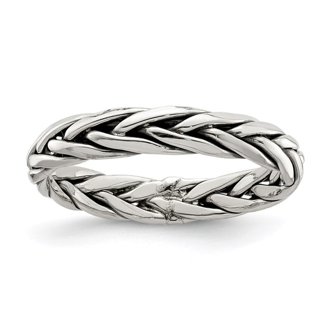 Sterling Silver Rings Style QR6086 - Classique Jewelry Inc.