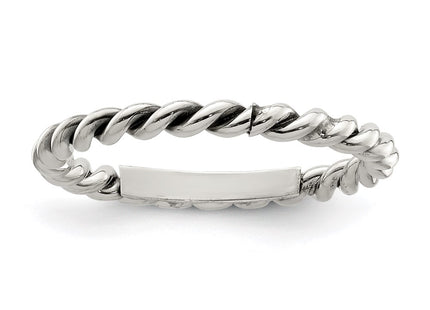 Sterling Silver Rings Style QR6098 - Classique Jewelry Inc.