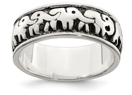 Sterling Silver Rings Style QR6115 - Classique Jewelry Inc.