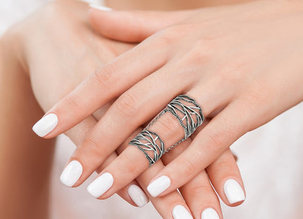 Sterling Silver Rings Style QR6116 - Classique Jewelry Inc.