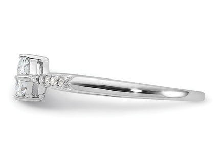 Sterling Silver Rings Style QR6154 - Classique Jewelry Inc.