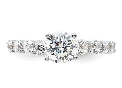 Sterling Silver Rings Style QR6159 - Classique Jewelry Inc.