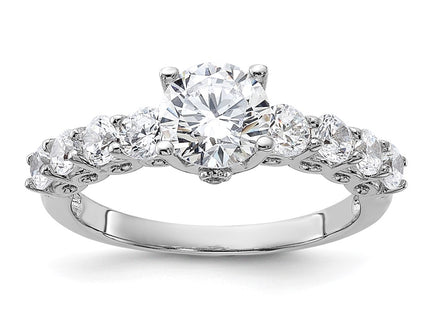 Sterling Silver Rings Style QR6159 - Classique Jewelry Inc.