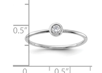 Sterling Silver Rings Style QR6177 - Classique Jewelry Inc.