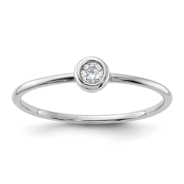 Sterling Silver Rings Style QR6177 - Classique Jewelry Inc.