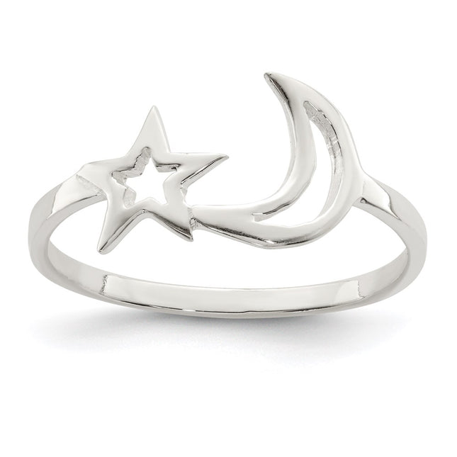Sterling silver star ring