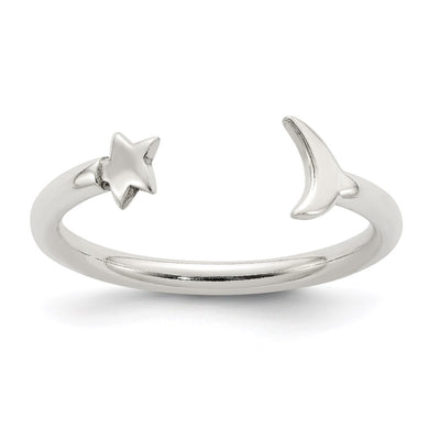 Sterling silver star ring
