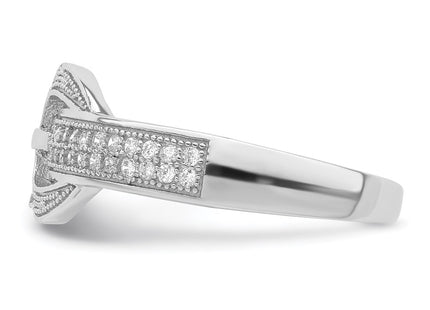 Sterling Silver Rings Style QR6195 - Classique Jewelry Inc.