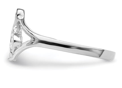 Sterling Silver Rings Style QR6219 - Classique Jewelry Inc.