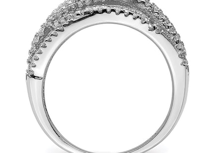 Sterling Silver Rings Style QR6258 - Classique Jewelry Inc.