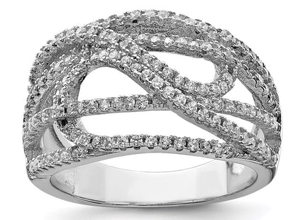 Sterling Silver Rings Style QR6258 - Classique Jewelry Inc.