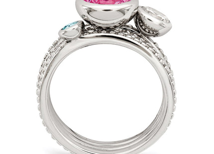 Sterling Silver Rings Style QR6311 - Classique Jewelry Inc.