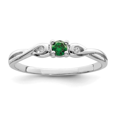 Sterling silver cubic zirconia ring