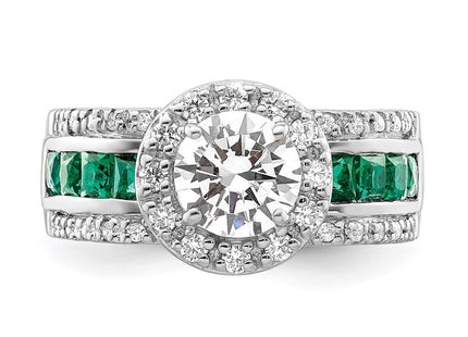 Sterling Silver Rings Style QR6338 - Classique Jewelry Inc.