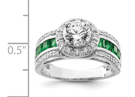 Sterling Silver Rings Style QR6338 - Classique Jewelry Inc.