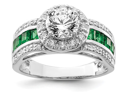 Sterling Silver Rings Style QR6338 - Classique Jewelry Inc.