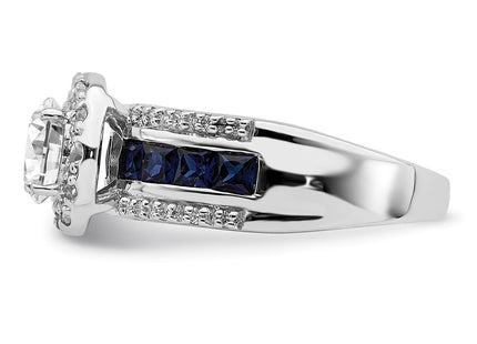 Sterling Silver Rings Style QR6352 - Classique Jewelry Inc.