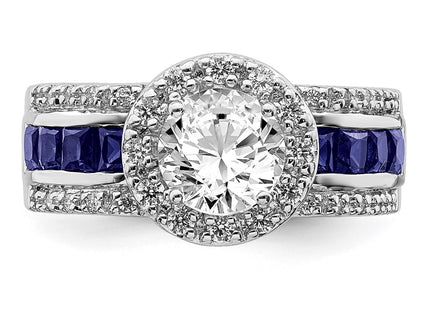 Sterling Silver Rings Style QR6352 - Classique Jewelry Inc.