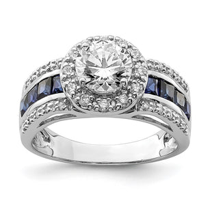 Sterling Silver Rings Style QR6352 - Classique Jewelry Inc.