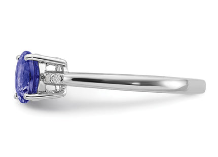 Sterling Silver Rings Style QR6371TZ - Classique Jewelry Inc.