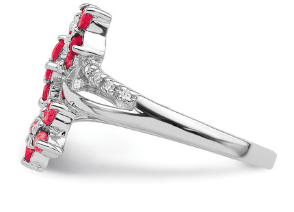 Sterling Silver Rings Style QR6380R - Classique Jewelry Inc.