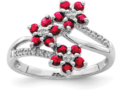 Sterling Silver Rings Style QR6380R - Classique Jewelry Inc.