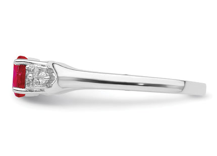 Sterling Silver Rings Style QR6383R - Classique Jewelry Inc.