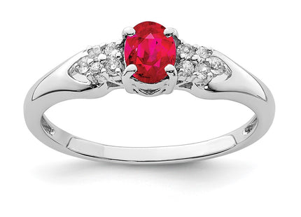 Sterling Silver Rings Style QR6383R - Classique Jewelry Inc.