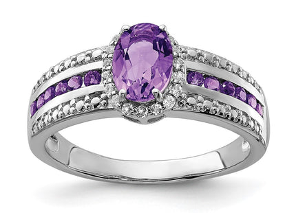 Sterling Silver Rings Style QR6385AM - Classique Jewelry Inc.