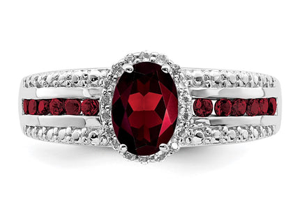 Sterling Silver Rings Style QR6385GA - Classique Jewelry Inc.