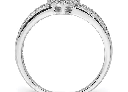 Sterling Silver Rings Style QR6385PE - Classique Jewelry Inc.