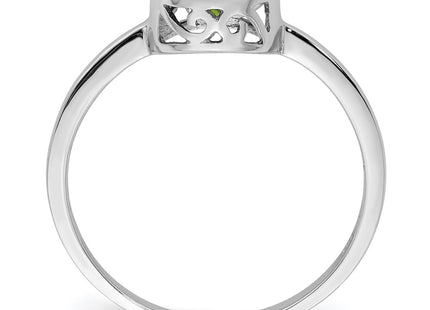 Sterling Silver Rings Style QR6399PE - Classique Jewelry Inc.
