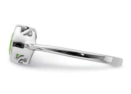 Sterling Silver Rings Style QR6399PE - Classique Jewelry Inc.