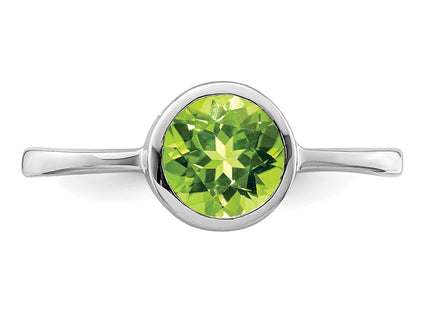 Sterling Silver Rings Style QR6399PE - Classique Jewelry Inc.