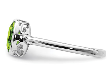 Sterling Silver Rings Style QR6400PE - Classique Jewelry Inc.