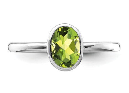 Sterling Silver Rings Style QR6400PE - Classique Jewelry Inc.