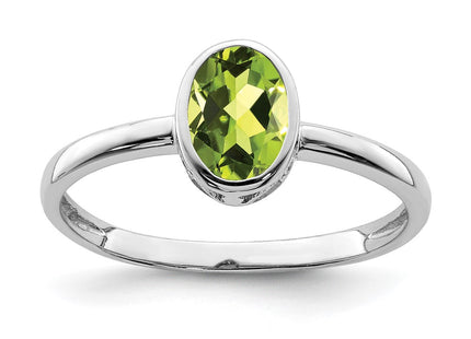 Sterling Silver Rings Style QR6400PE - Classique Jewelry Inc.