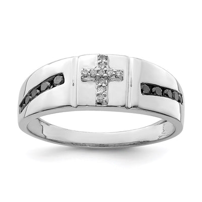 Sterling silver cross ring