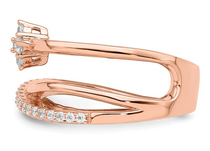 Sterling Silver Rings Style QR6529P - Classique Jewelry Inc.