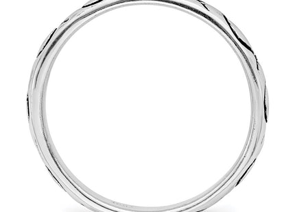 Sterling Silver Rings Style QR6586 - Classique Jewelry Inc.