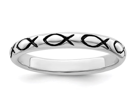 Sterling Silver Rings Style QR6586 - Classique Jewelry Inc.